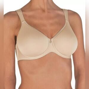 NWT Conturelle Pure Balance Molded Spacer Underwire Bra, Sand, 38C